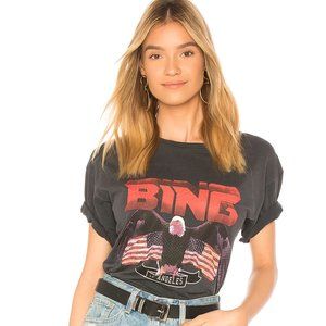 Anine Bing Vintage Style Tee in Small